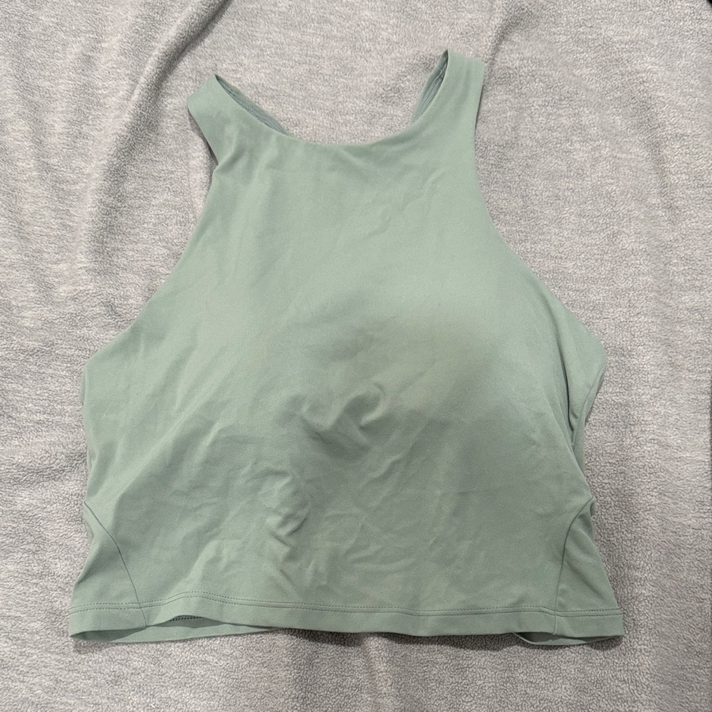 All In Motion Highneck Cropped Support Tank